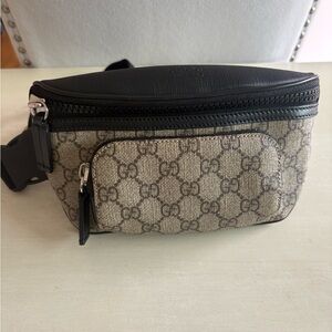 Gucci GG Supreme Eden Canvas Belt Bag